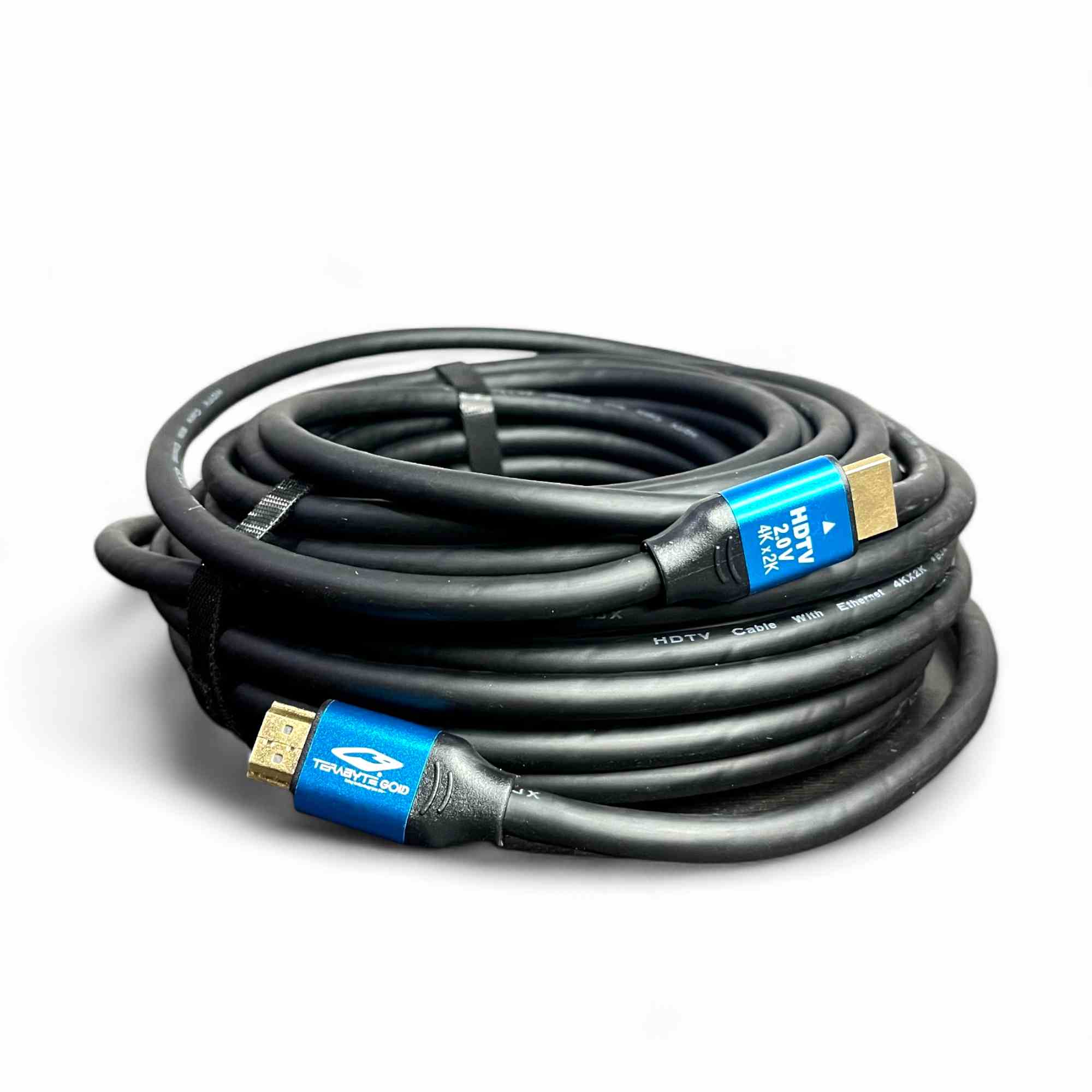 Terabyte Gold Velocity 4K HDTV 2.0V Cables | 4k x 2k, 2160P| Ideal for LED, Plasma, Gaming, Home Theater, Video Wall Terabyte Gold Velocity 4K HDTV 2.0V Cables | 4k x 2k, 2160P| Ideal for LED, Plasma, Gaming, Home Theater, Video Wall
